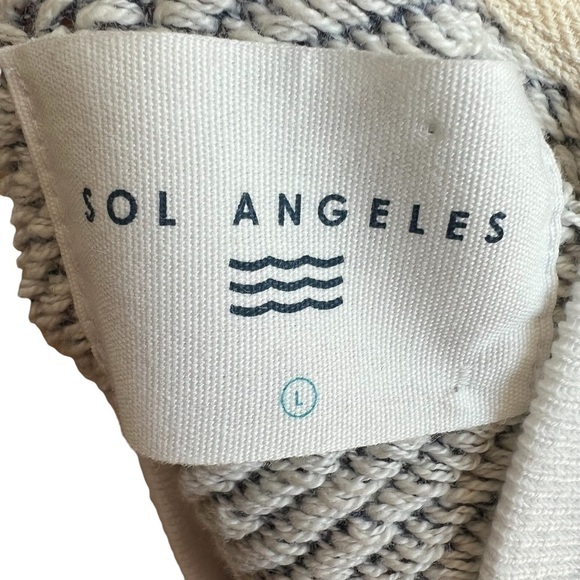 ANTHROPOLOGIE SOL ANGELES Zip Up Varsity Jacket - Picture 5 of 5